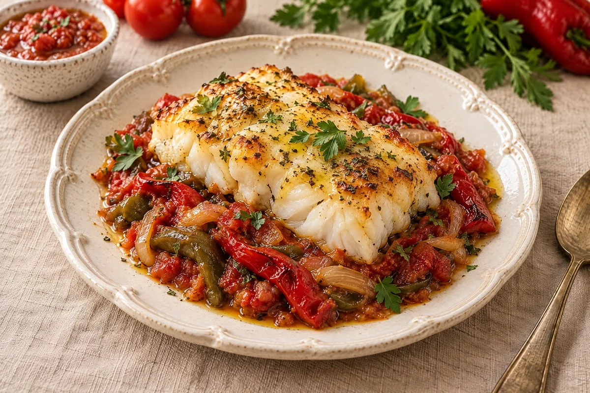 Bacalao al horno - receta casera